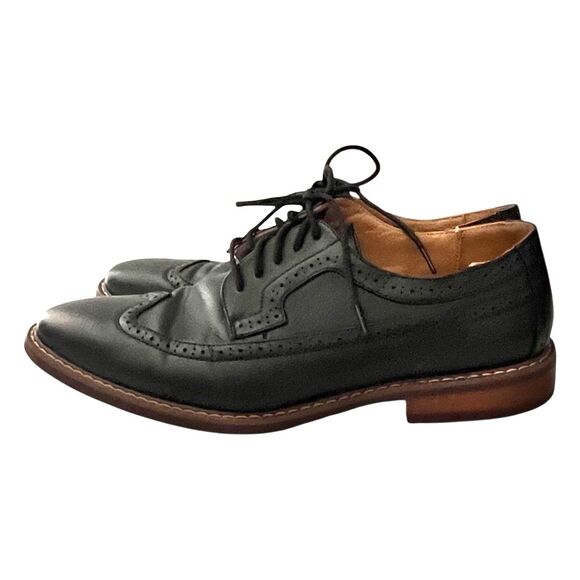 Mens Madden Black M-Amped Wingtip Derby Dress Shoes Lace Up Size 9M main image 8
